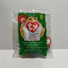 Scoop the Pelican 8 McDonald's ty Teenie Beanie Babies 1998 Sealed