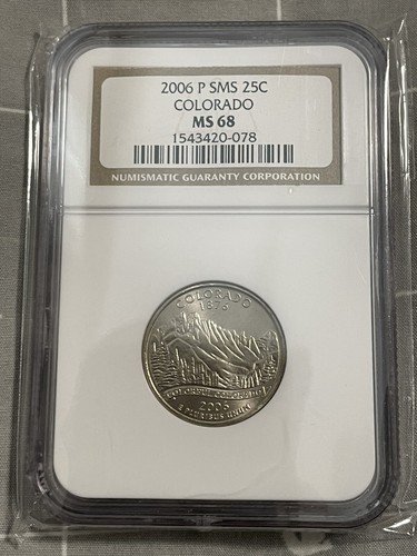 2006 P SMS 25C COLORADO NGC MS 68 1543420-072 - Picture 4 of 4