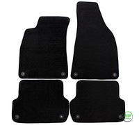 Velour FußMatten Automatten FüR Audi A4 B6 B7 2001-2008 4-Tlg Antrazit