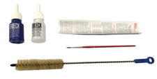 Moeck Kit Manutenzione Flauto Tenore Contralto Olio Detergente Scovolo Pennello