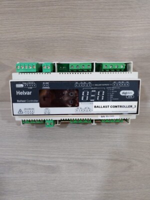HELVAR DIGIDIM 474 BALLAST CONTROLLER S/W V1.60 REV 7 85-264VAC W/O ANY ACCS.