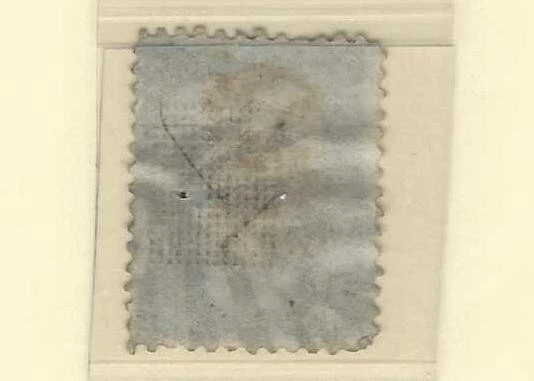 US 1867 TWO CENTS JACKSON GRILL 14 X 17 POINTS SCOTT 87 FANCY NEAT CANCEL - Image 2 of 2