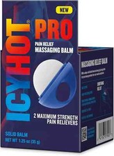 Icy Hot PRO Pain Relief Massaging Balm 125 oz No Mess Applicator Fast Relief