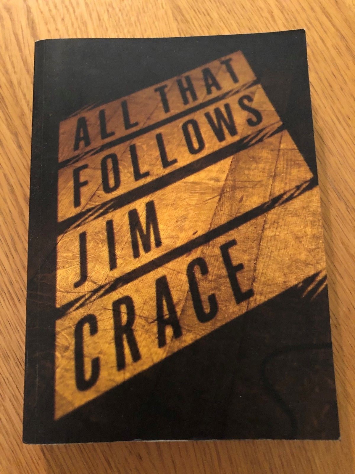 ALL THAT FOLLOWS by JIM CRACE - PICADOR - P/B - *PROOF*
