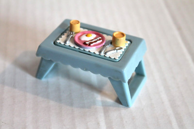 Fisher-Price Loving Family Dollhouse Reading / Breakfast in Bed Lap Tray Flips