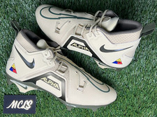 Men Nike Alpha Menace SMU Army West Point Football Cleats DH3355-700 Size 11