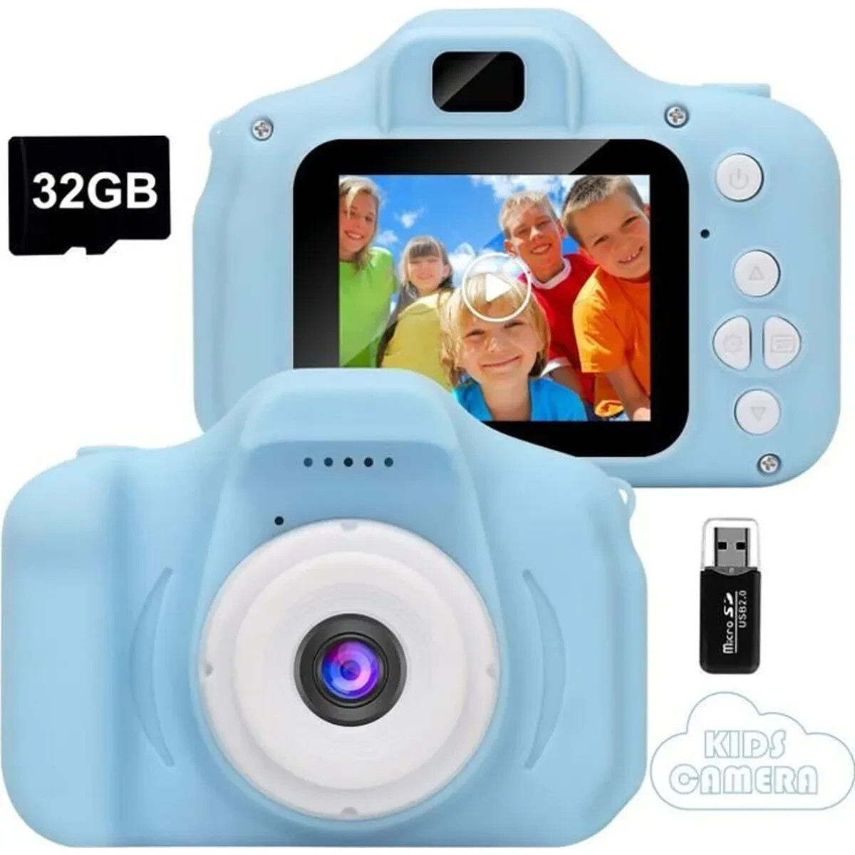 Appareil photo enfant résistant aux chocs pour capturer ses souvenirs en voyage