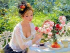 Art Giclee Printed Oil Painting Print Elegantady