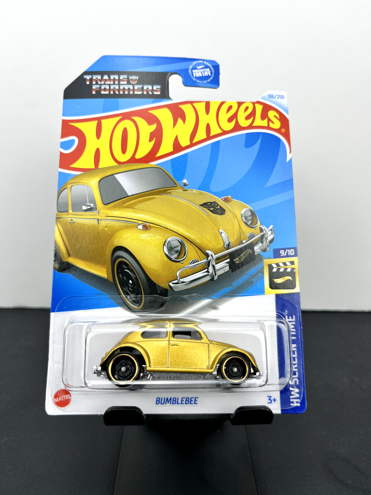 Hot Wheels 2024 Q Case HW Screen Time Transformers Bumblebee Gold #186