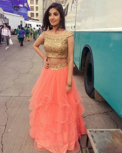 Pakistani Designer Stylish Crop Top 
