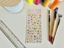 Mind Wave Parakeet Budgie Sticker Sheets For Scrapbooking, Journaling, Planning