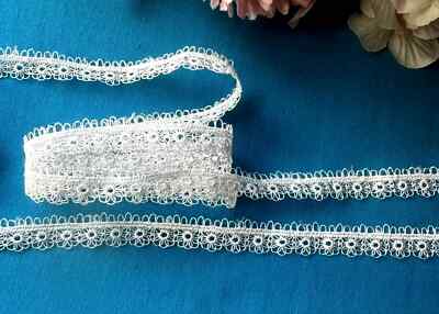 1/2 inch wide white or black color lice trim price per yard