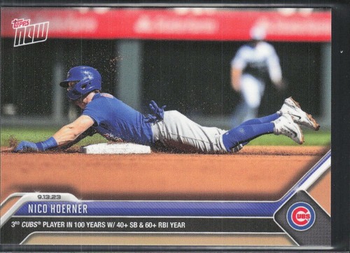 2023 Topps Now 864 Nico Hoerner