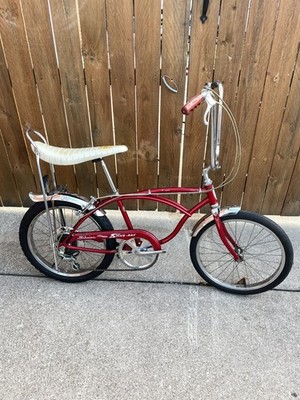 Schwinn Stingray Red 5 Speed -1976- 5 Speed Schwinn Old school BMX