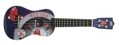 Peavey MLB Boston Red Sox Logo Major League Baseball Ukulele Instrument New