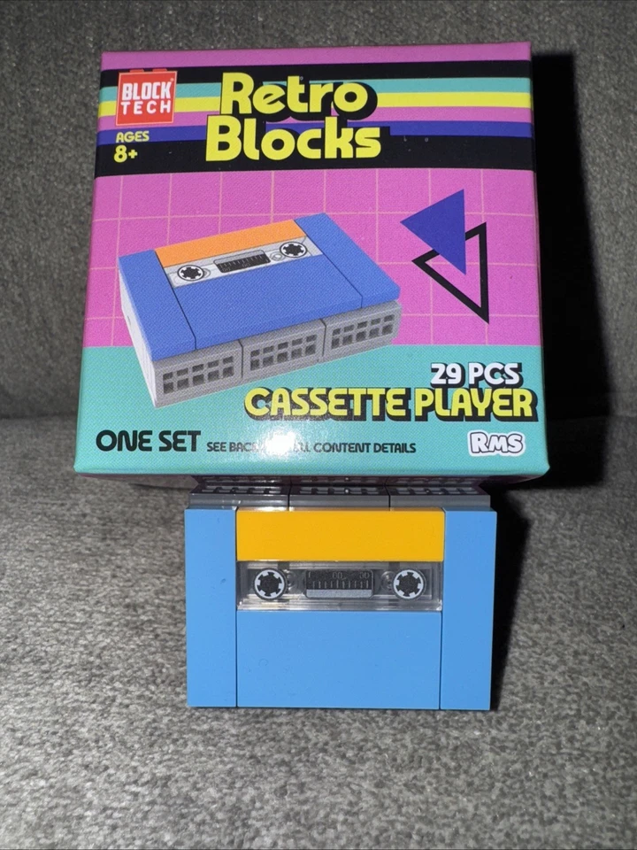 Vintage Inspired RETRO BLOCKS Mini Block TECH (LOT of 3) BRAND NEW SEALED - Image 3 of 4