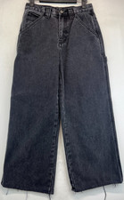 J. Galt Jeans - Boys Size Small - Black - Carpenter Jeans - HEMMED 4014 