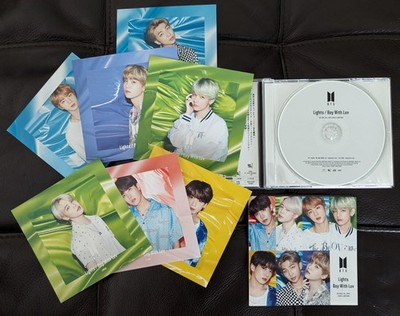 Used BTS Lights/Boys With Luv Japanese ver. JAPAN FC Limited Edition CD with Obi