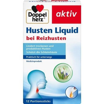 DOPPELHERZ Husten Liquid Sticks 12 St. PZN 14236249