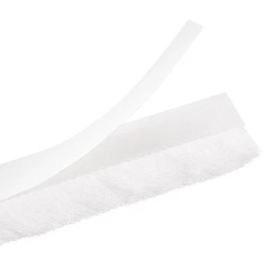 Brosse pour Joint d'Étanchéité, 20mx0.9cmx1.5cm Adhésif Blanc - Photo 1/4