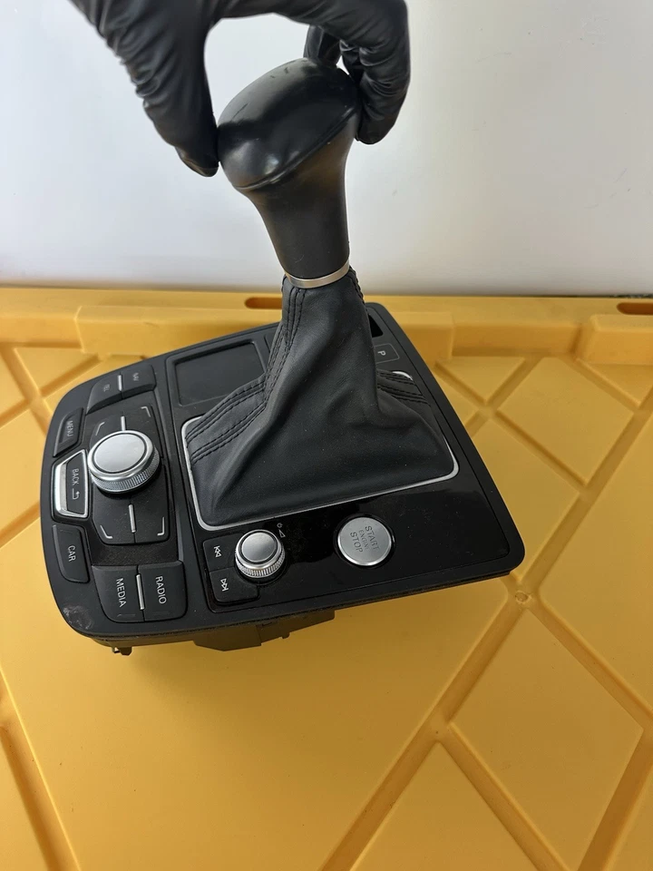 Audi A6 2015 navegación radio panel central selector almohadilla embellecedor 4G1919610C OEM Foto 4 de 4