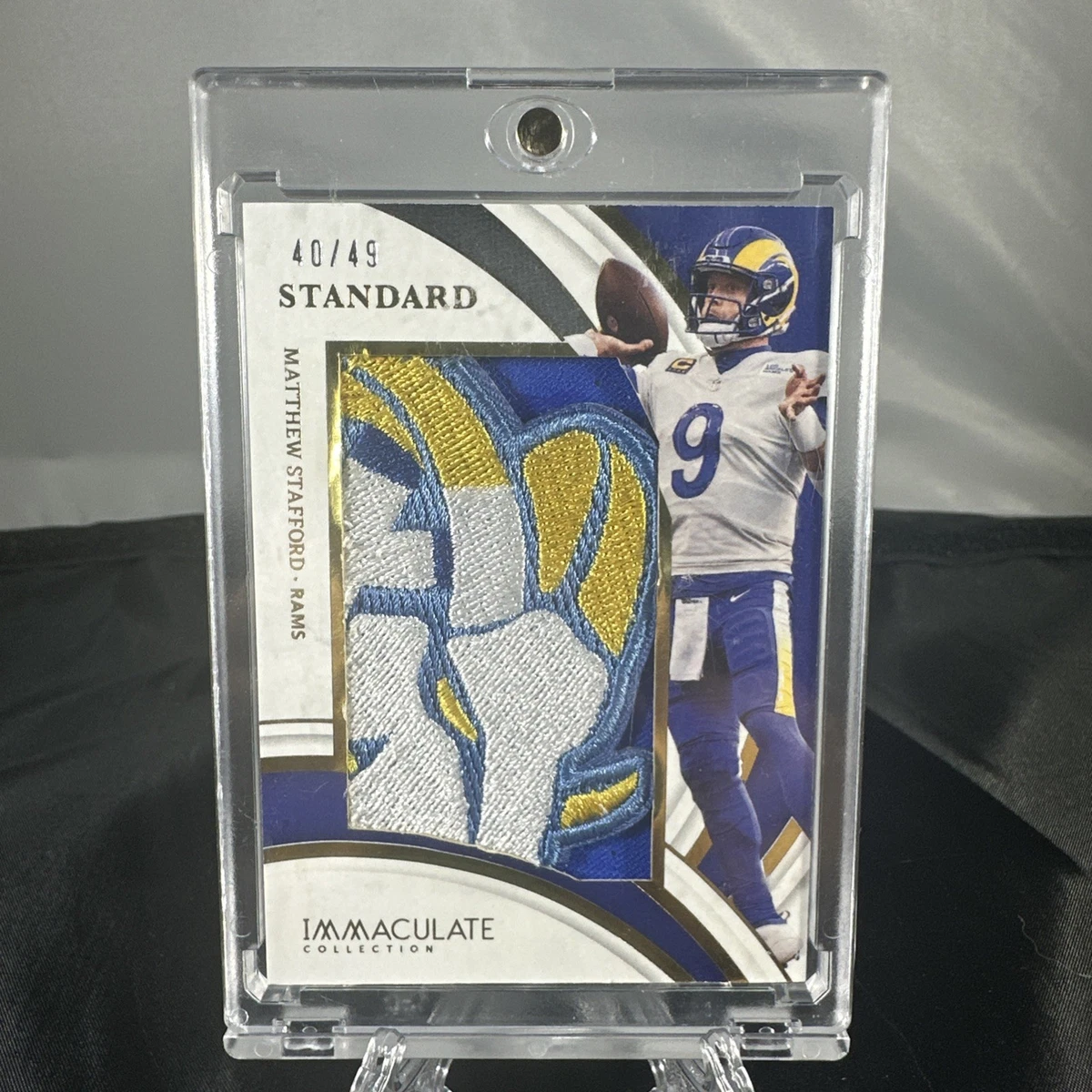Panini Matthew Stafford Memorabilia Football Sports Trading Cards