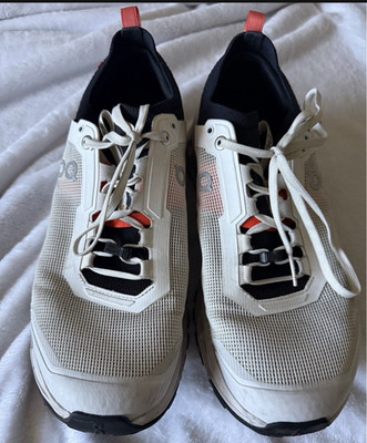On Cloudultra 2 Men's Lace-Up Mesh Sneakers Wolf/White 3MD30282851
