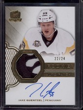 2016-17 The Cup Jake Guentzel Rookie Patch Auto Gold Foil RPA RC SSP /24