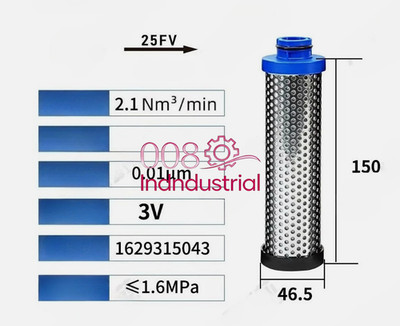 1PC NEW FOR Drying machine precision filter element 1629315043【3V】