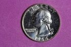 ESTATE FIND 1964 - PROOF Washington Quarter!! #N07981