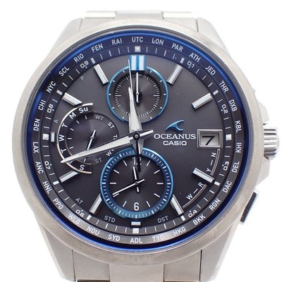 Casio Oceanus Classic Line Solar Radio Black OCW-T2600-1AJF Working