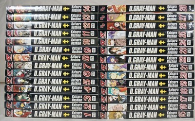 D. Gray-Man English Manga Volumes 1-28 Authentic Shonen Jump