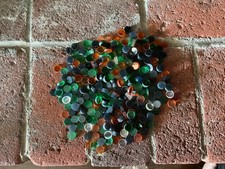 100s 1" dia. small RANDOM COLOR Acrylic Circle Disc Plexiglass Plastic