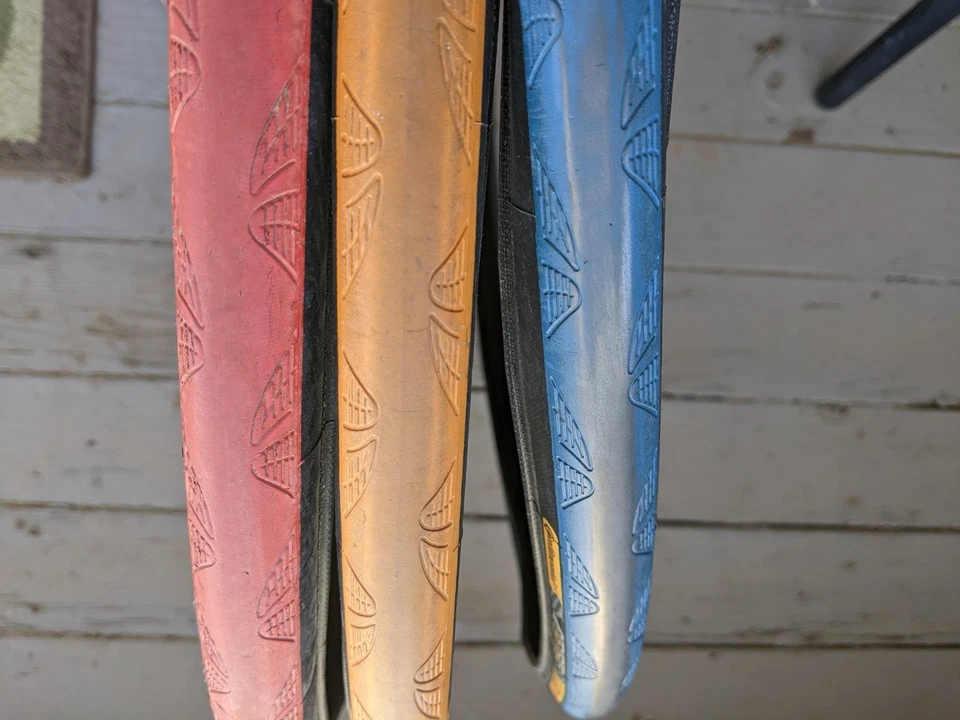 (3) Neumáticos para bicicleta de carretera Continental Grand Prix 4000 cubierta 700x 23c plegables Foto 4 de 4