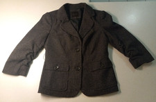 The Limited Boys Blazer Sport Dress Coat Jacket Boys Sz XS Charcoal Excellent