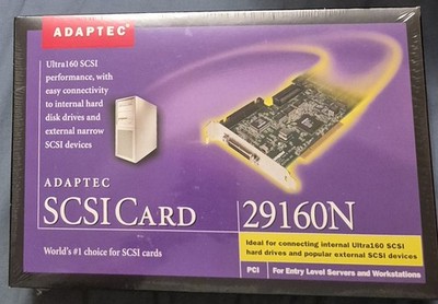 Adaptec SCSI Card 29160N Brand New