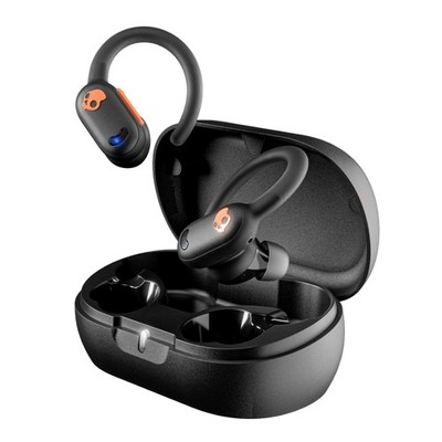 Skullcandy Push ANC Wireless Earbuds Bluetooth Noise Cancelling 58H Black Orange