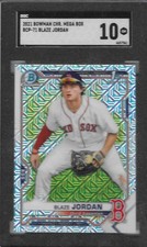 2021 Bowman Chrome Mega Box BCP-71 Blaze Jordan SGC 10 Red Sox