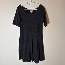 Ganni Jersey Knit Dress XL Made in Portugal 100% Cotton Short Sleeve