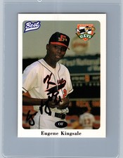 1996 TEAM BEST FREDRICK KEYS AUTO AUTOGRAPHED SIGNED EUGENE KINGSDALE