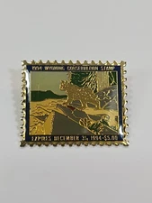 1994 Wyoming Conservation Stamp Pin Bobcat 