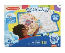 Melissa And Doug Blues Clues And You Water Wow Activity Mat 16" X 11.75"