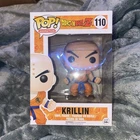 Krillin Pop! Dragon Ball Z #110 Vinyl Still In Box New W/ Light Damage To Box