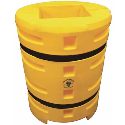 Sentry Cs3342-16S Column Protector, Yllw, 16Inlx16inw, Lldpe