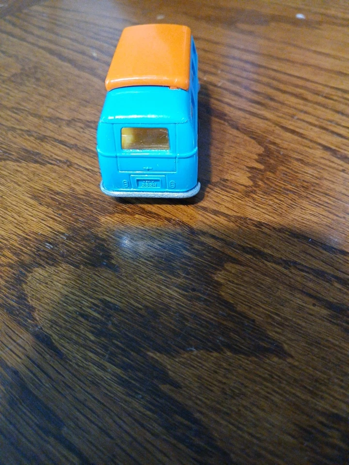 Matchbox Superfast Series # 23 VW Volkswagen Camper Lesney Inglaterra 1970 SIN caja Foto 4 de 4