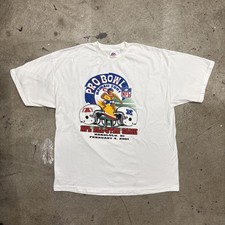 Y2k 2001 NFL Honoulu Hawaii Pro Bowl White T-...