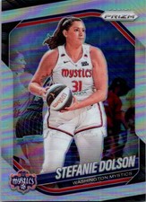 Stefanie Dolson 2025 Panini Prizm WNBA Silver #112 Washington Mystics