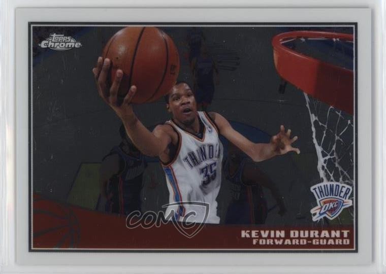 2009-10 Topps Chrome 631/999 Kevin Durant #68 06o9