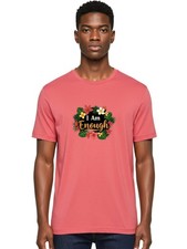 I-Am-Enough-6 Mens Graphic Tee, 100% Cotton, Casual Summer Wear
