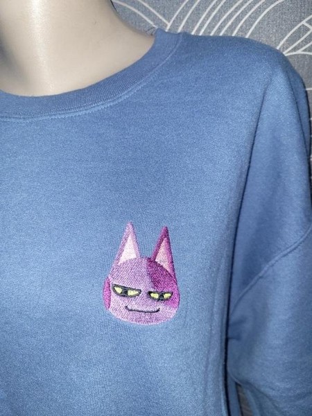 Women Gildan Sweater Blue 56